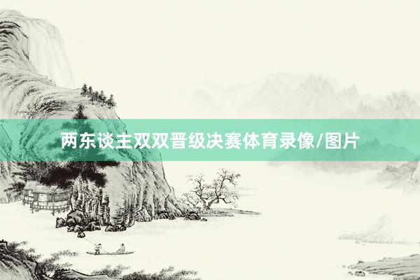 两东谈主双双晋级决赛体育录像/图片